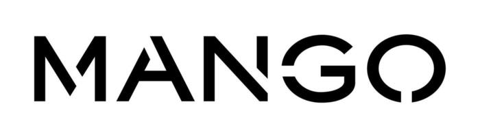 mangue logo. Vêtements marque vecteur