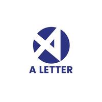 une lettre logo - une logo - une lettre vecteur