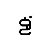 moderne lettre g logo conception modèle vecteur