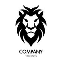 une Créatif Lion tête logo vecteur