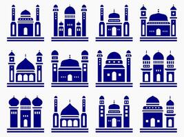 mosquée musulman modèle pour décoration, arrière-plan, panneau, et cnc Coupe vecteur