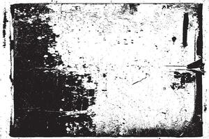 monochrome noir grunge graveleux déstressé texture illustration pour Contexte texture vecteur