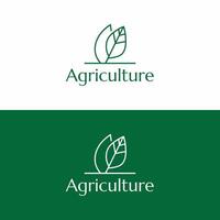 agriculture logo, ferme logo modèle vecteur