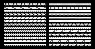 plat abstrait arrondi cercle diviseur conception ensemble vecteur