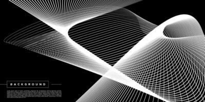 noir écoulement mélange ligne la grille abstrait Contexte vecteur