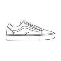 des chaussures contour illustration vecteur