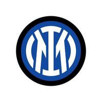 Inter Milan logo sur transparent Contexte vecteur