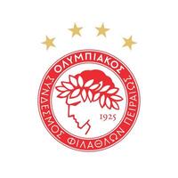 olympiacos fc logo sur transparent Contexte vecteur