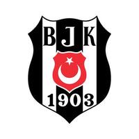 bjk besiktas logo sur transparent Contexte vecteur