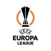 uefa Europa ligue logo sur transparent Contexte vecteur
