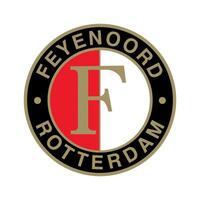 feyenoord Rotterdam logo sur transparent Contexte vecteur