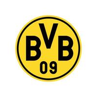 Borussia Dortmund logo sur transparent Contexte vecteur