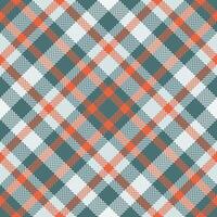 vérifier modèle en tissu de sans couture textile avec une Contexte texture tartan plaid. vecteur