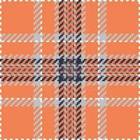 textile conception de texturé plaid. à carreaux en tissu modèle échantillon pour chemise, robe, costume, emballage papier imprimer, invitation et cadeau carte. vecteur