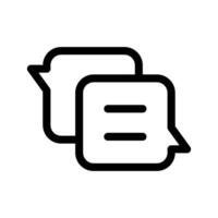 bavarder icône symbole conception illustration vecteur