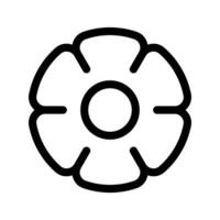 fleur icône symbole conception illustration vecteur