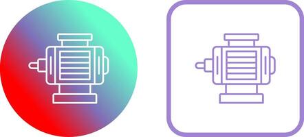 électrique moteur icône conception vecteur