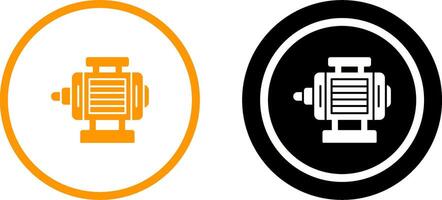 électrique moteur icône conception vecteur