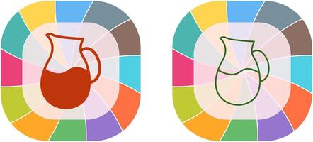 Lait cruche icône conception vecteur