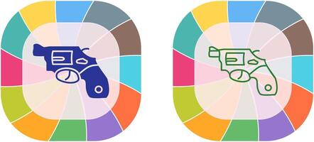 unique revolver icône conception vecteur