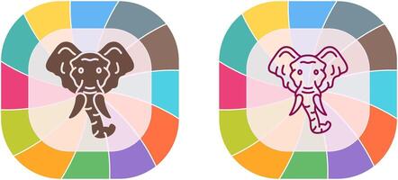 éléphant icône conception vecteur