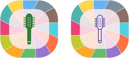 conception d'icône de peigne vecteur