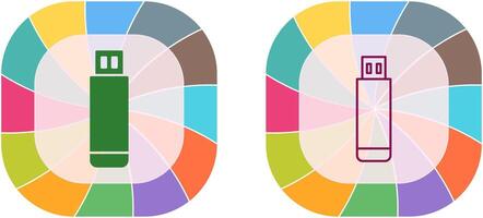 USB conduire icône conception vecteur