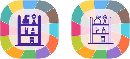 étagère icône conception vecteur