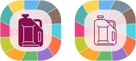 jerrycan icône conception vecteur