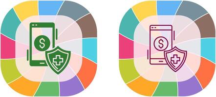 conception d'icône de smartphone vecteur