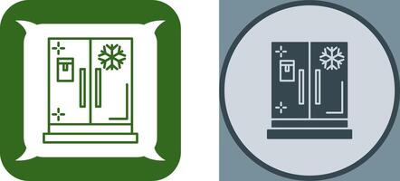 conception d'icône de réfrigérateur vecteur