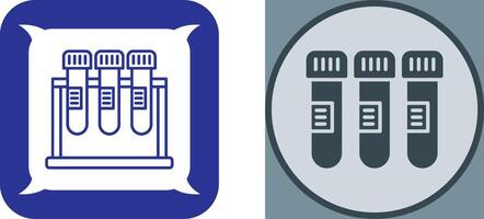 conception d'icône de tube à essai vecteur