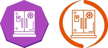 conception d'icône de réfrigérateur vecteur