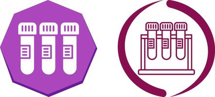 conception d'icône de tube à essai vecteur
