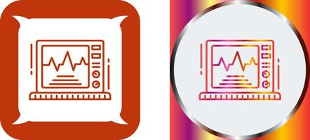 ekg moniteur icône conception vecteur