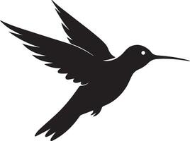 colibri silhouette illustration blanc Contexte vecteur