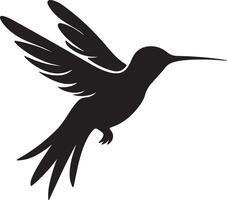 colibri silhouette illustration blanc Contexte vecteur