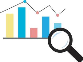 Stock marché chandelier financier une analyse vecteur