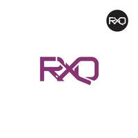 rxq logo lettre monogramme conception vecteur