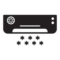 air conditionnement icône illustration conception modèle vecteur