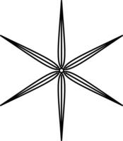 compas logo abstrait vecteur