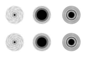 abstrait scintillait forme symbole signe pictogramme symbole visuel illustration ensemble vecteur