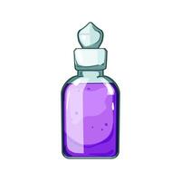 alchimie potion bouteille dessin animé illustration vecteur