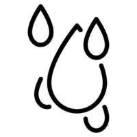 eau de pluie icône pour la toile, application, infographie, etc vecteur