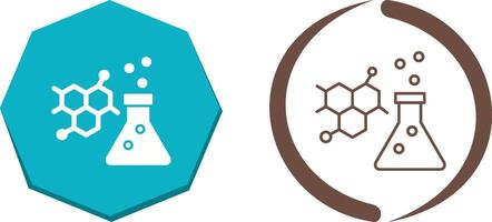 conception d'icône de chimie vecteur