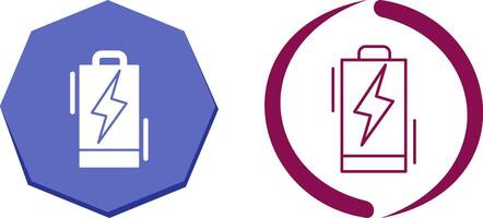 conception d'icône de batterie vecteur