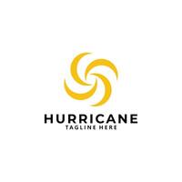 ouragan logo icône isolé vecteur