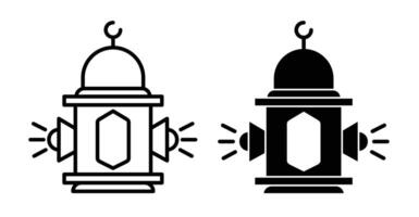 takbir icône ensemble vecteur