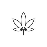 marijuana icône ensemble vecteur