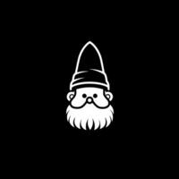 gnome - minimaliste et plat logo - illustration vecteur